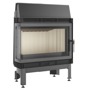Kratki Blanka 11kw Inset Wood Burning Stove With Left Side Glass - BLANKA/670/570/L/BS