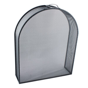 Classic Firescreen Arched Box - All Black