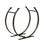 Forged Log Rack - Black