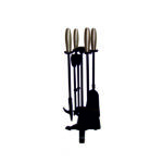 Eclipse Black & Pewter Companion Set