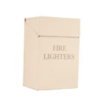 Fire Lighters Box - Ivory