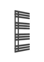 Reina Chisa Steel Modern Vertical Bathroom Towel Rail and Radiator - Anthracite