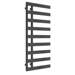 Reina Florina Steel Modern Vertical Bathroom Towel Rail and Radiator - Anthracite