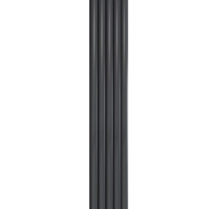 Reina Neva Double Vertical Designer Steel Modern Radiator - Anthracite