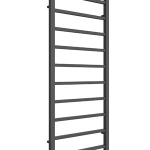 Reina Serena Steel Modern Vertical Bathroom Towel Rail and Radiator - Anthracite