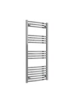 Reina Capo Chrome Bathroom Electric Towel Radiator (Thermostatic Touch Element) - Curved