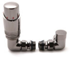 Reina Modal Trv - Oiled Bronze Corner Valves With Lockshield