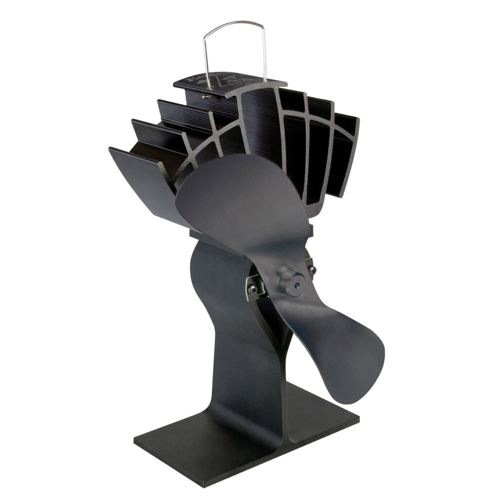 Image on Glowing Embers - UK Fireplaces and Stoves - stove fan TSTV CECO BCAL LBLK C810