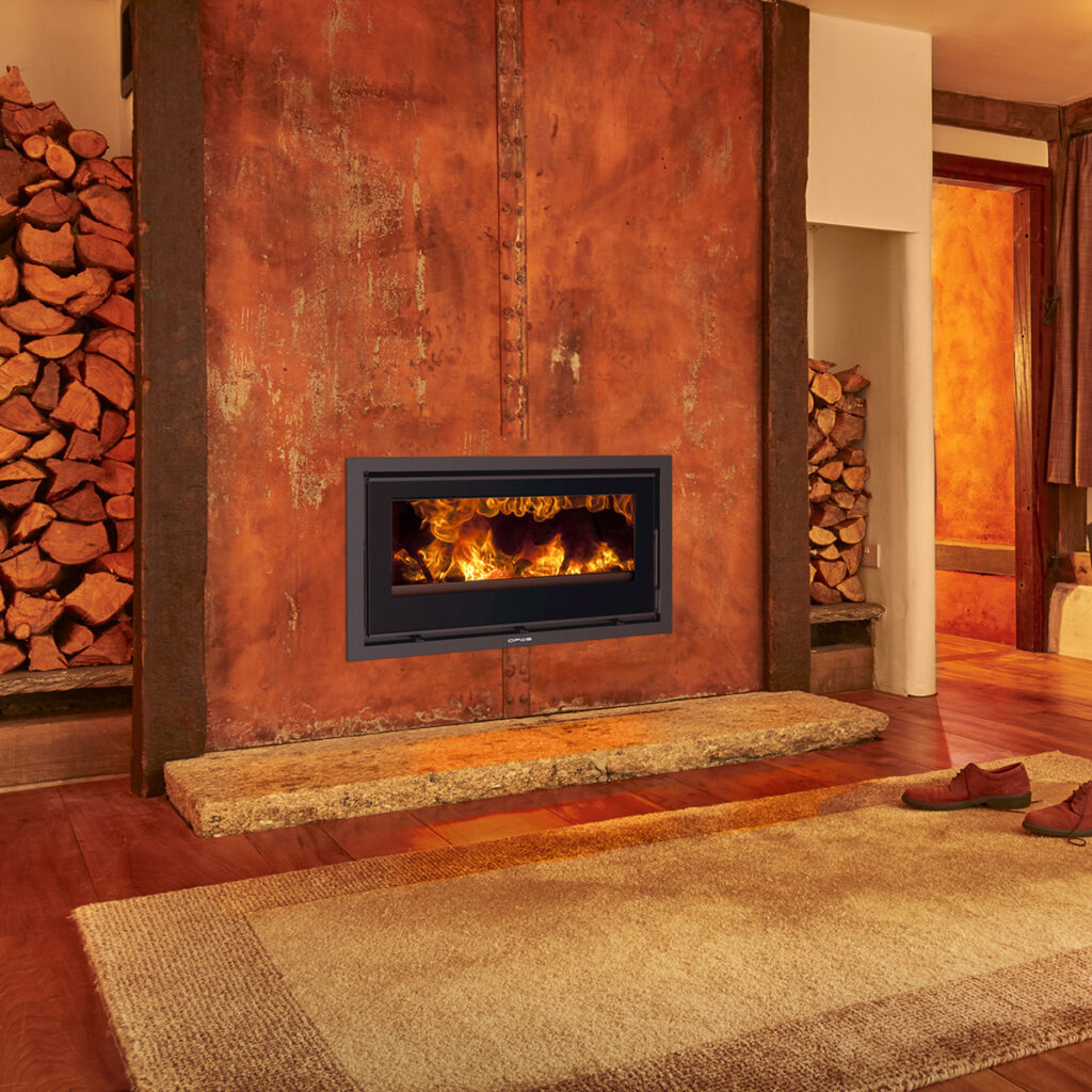 Image on Glowing Embers - UK Fireplaces and Stoves - OCTAVE 90i