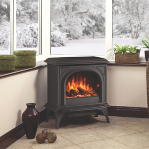 Gazco Huntingdon 30 - 2kw Electric Stove with Clear Door