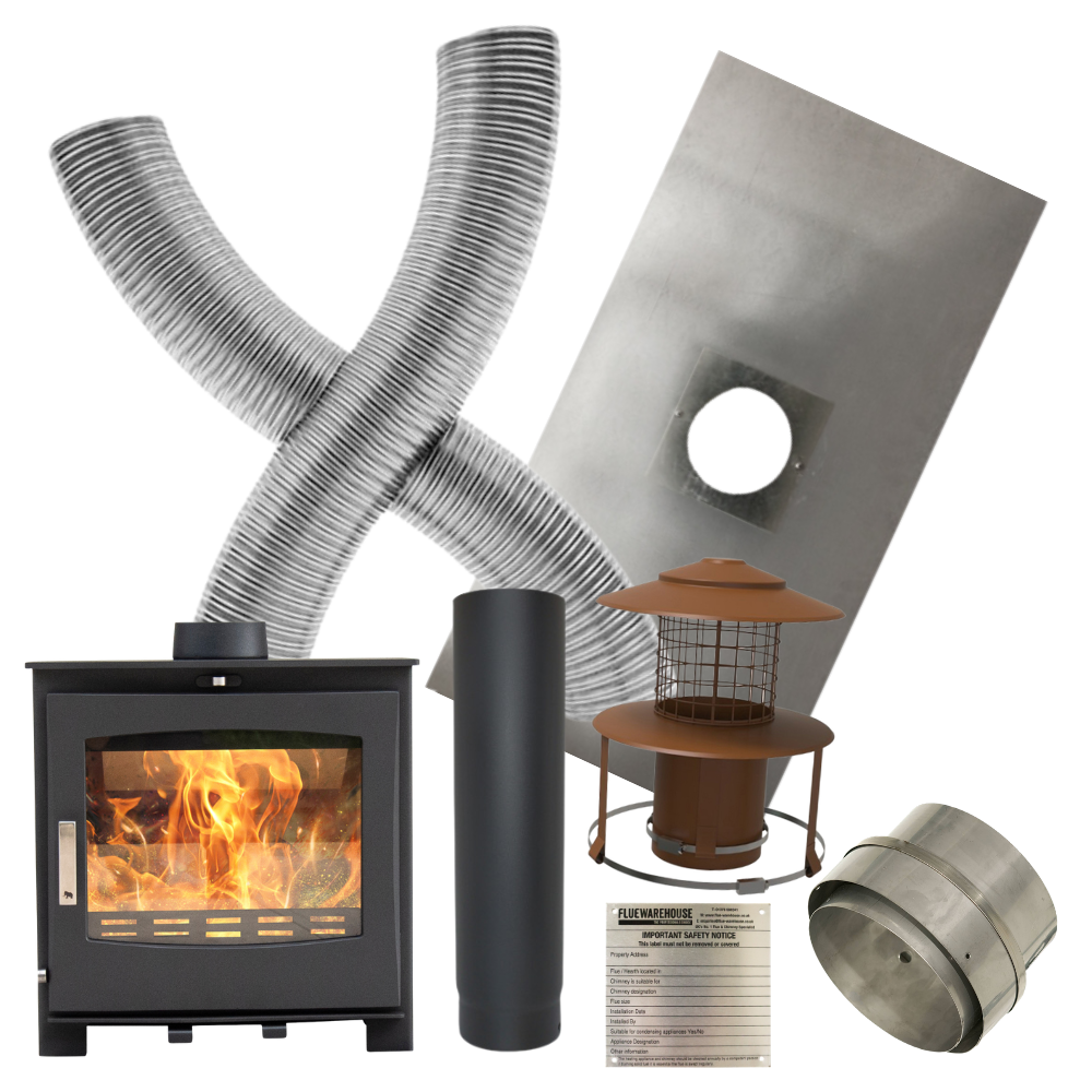 WM5W-KIT Image on Glowing Embers - UK Fireplaces and Stoves - WM5W KIT 1