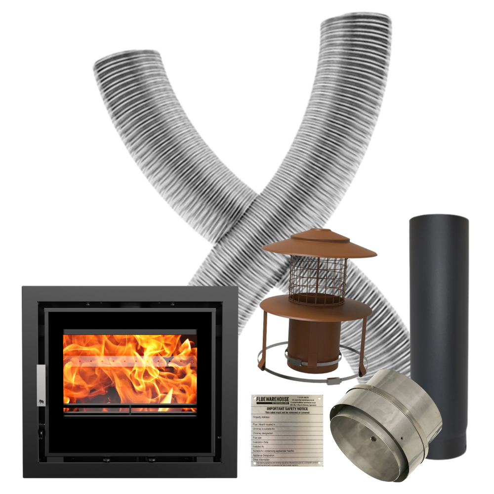 WM7INSET-KIT Image on Glowing Embers - UK Fireplaces and Stoves - WM7INSET KIT
