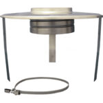 6" Pot Hanging - Stainless - Screw-Fix